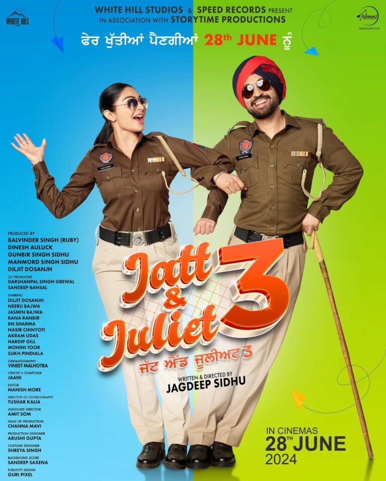 Jatt And Juliet 3 (2024) Hindi Dubbed 720p 480p